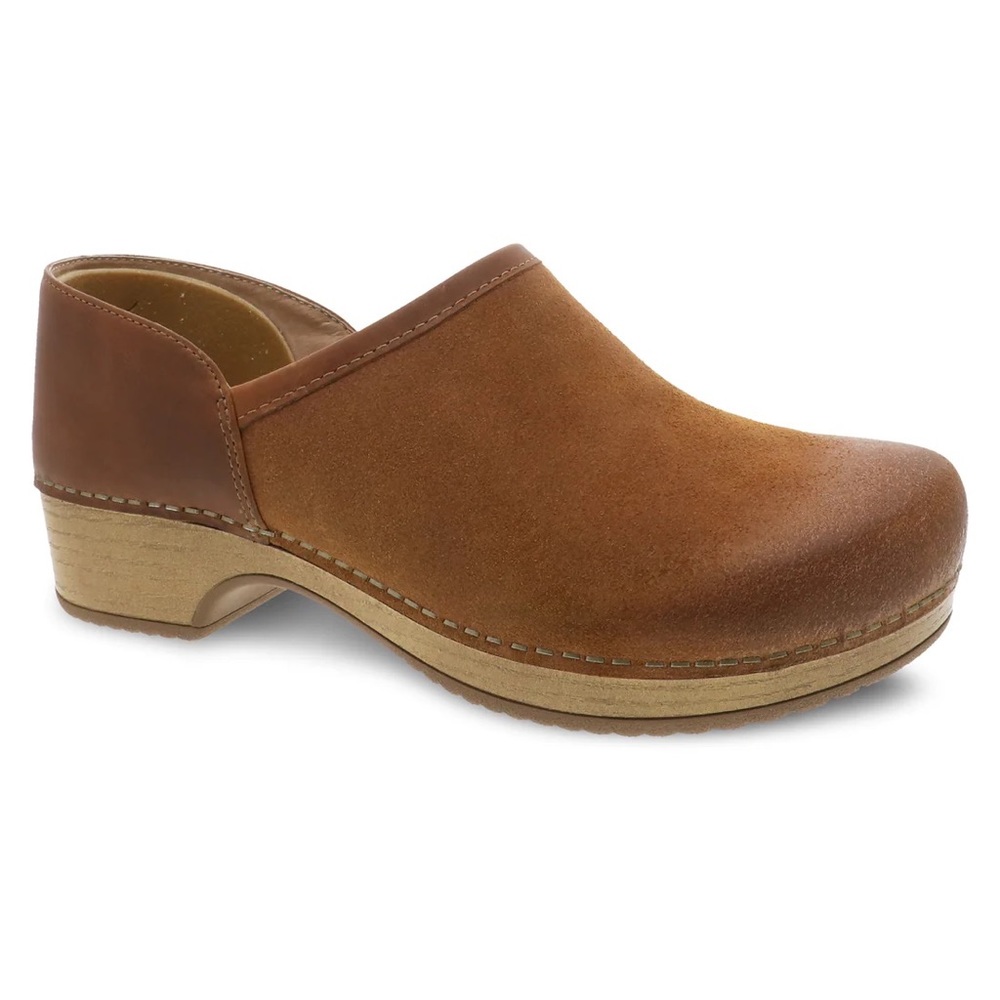 New Dansko Brenna Clog - Tan Burnished - Womens size 39